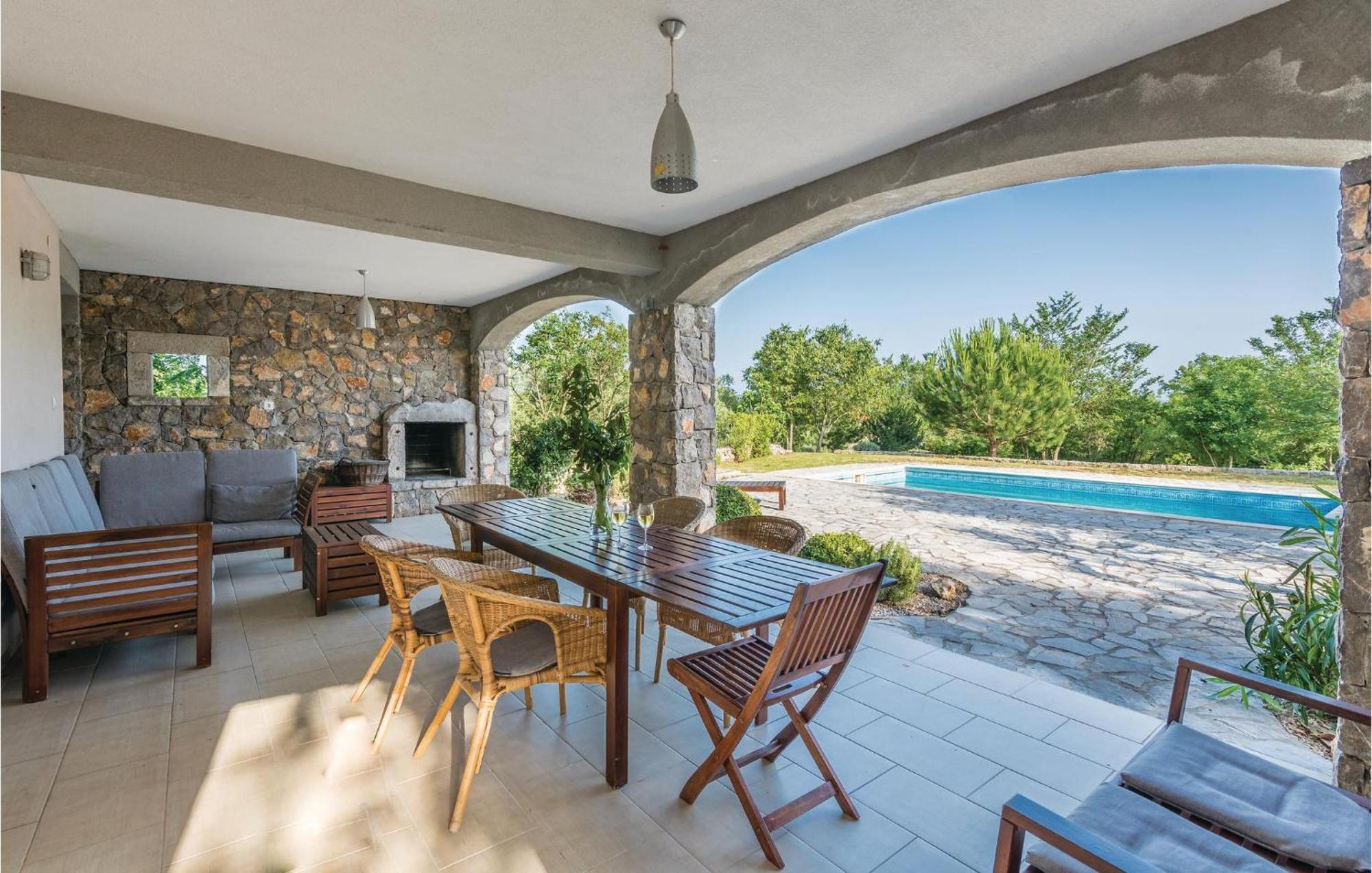 Nice Home In Zgaljici With Outdoor Swimming Pool Skrbčići Exterior foto